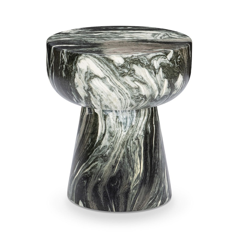 Merz – Outdoor Stool / Table – Green