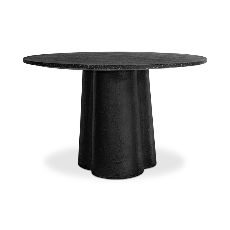 Mono – Dining Table – Black – Cement