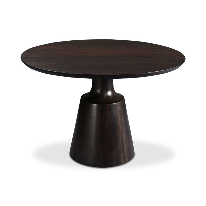 Myron – Dining Table – Dark Sheesham