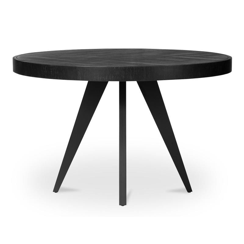 Parq – Round Dining Table – Black