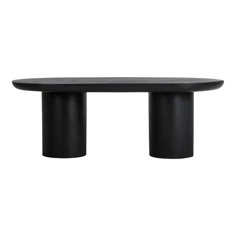 Rocca – Cement Dining Table – Black
