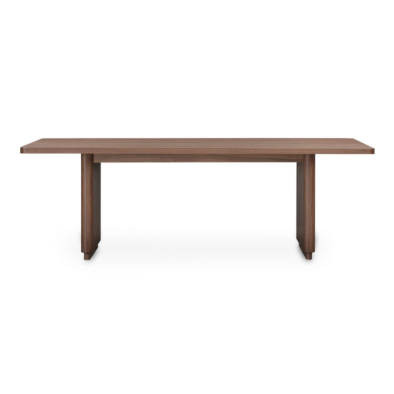 Round Off – Small Dining Table – Dark Brown