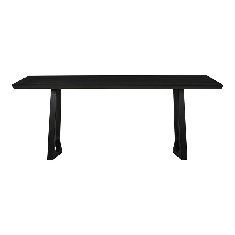 Silas – Dining Table – Black Ash