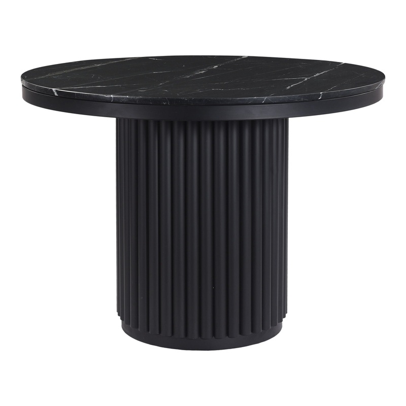 Tower – Dining Table – Black – Iron