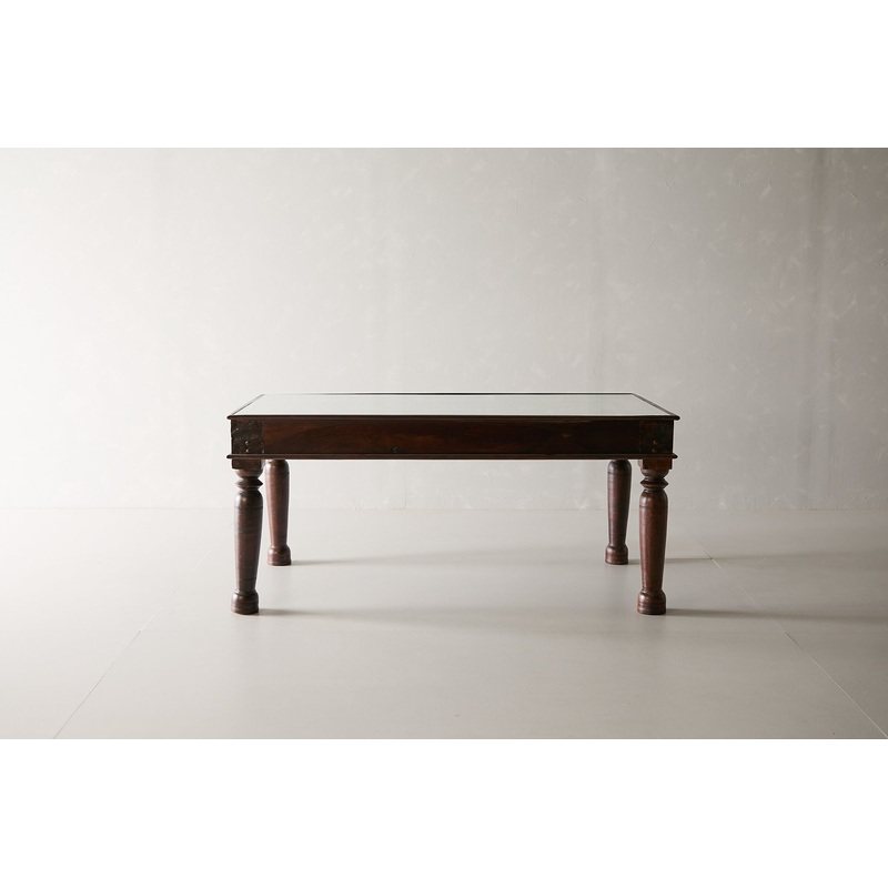 Pressed Copper Panel Dining Table