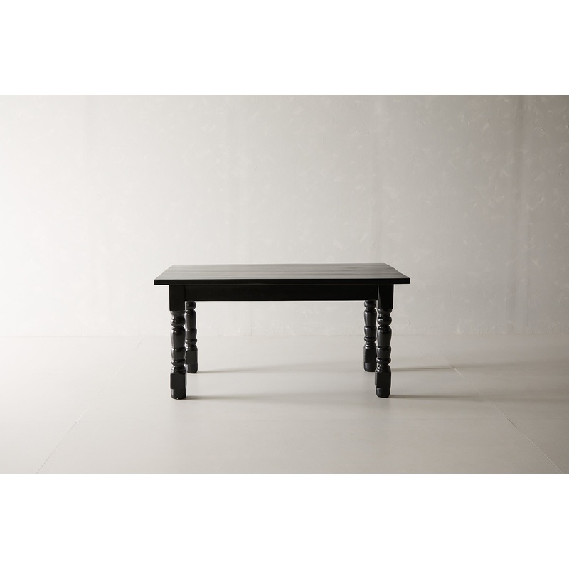 Turned Leg Dining Table – 5ft.