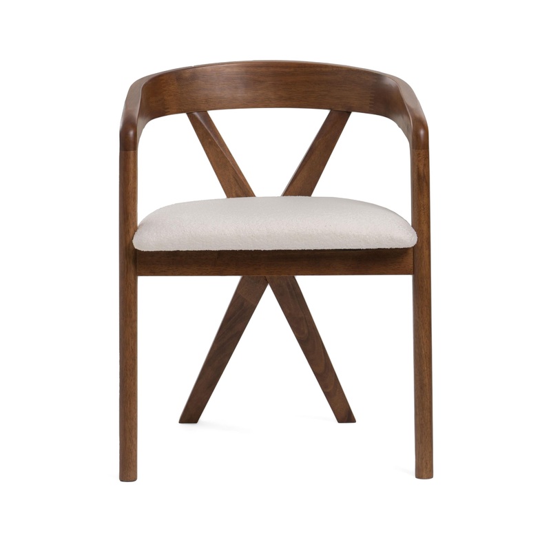 Modrest Weiss Modern Dining Chair