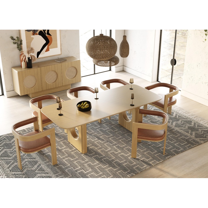 Nova Domus Oshana Modern Dining Table