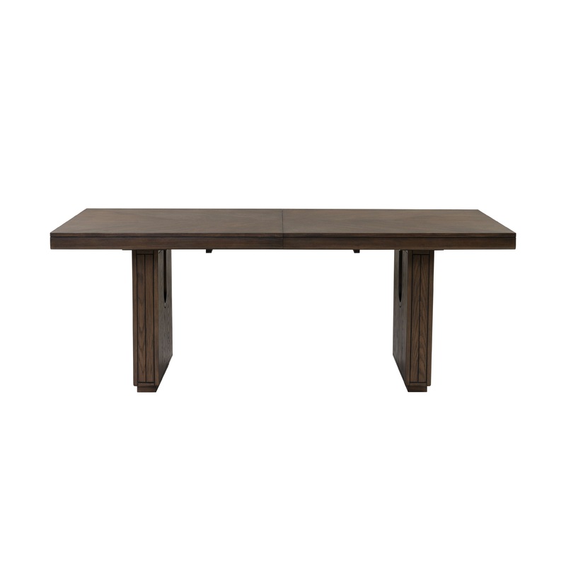 Athens – Rectangular Dining Table – Chocolate Brown