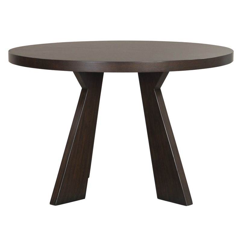 Chestnut Ridge – 47″ Round Table – Brown