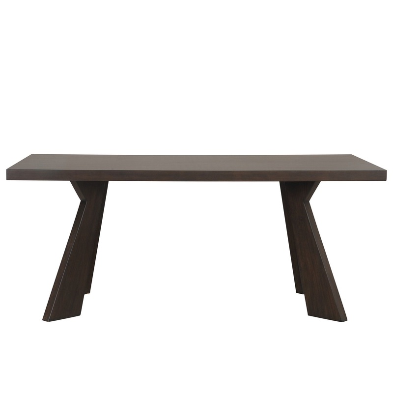 Chestnut Ridge – 72″ Dining Table – Brown