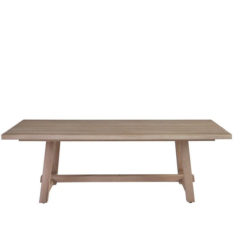 Coastal Living Outdoor / Saratoga – Rectangle Dining Table – Light Brown