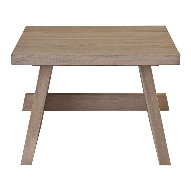 Coastal Living Outdoor / Saratoga – Rectangle End Table – Light Brown