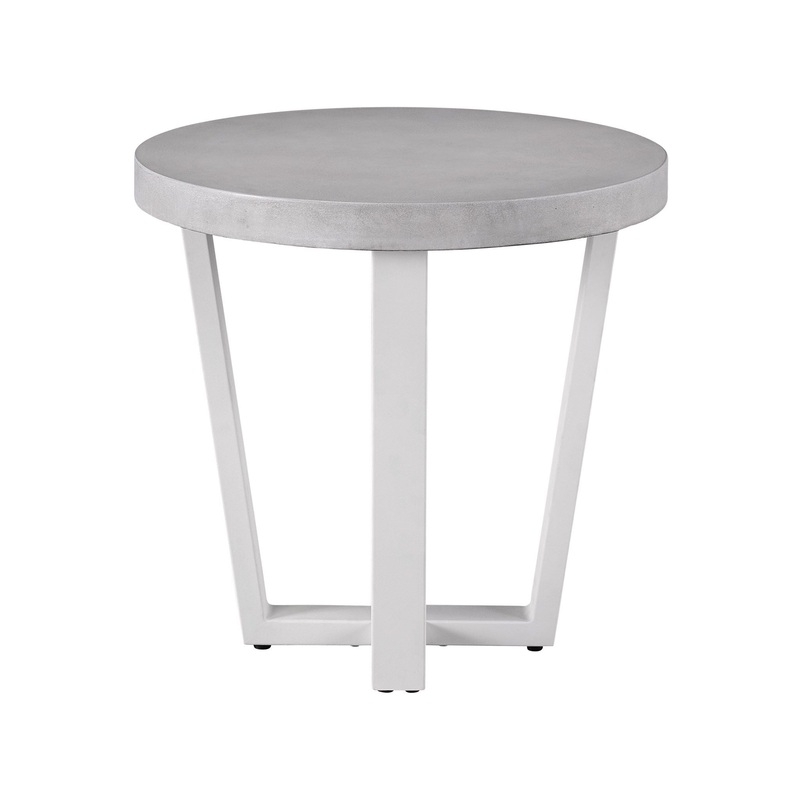 Coastal Living Outdoor / South Beach – End Table – Gray