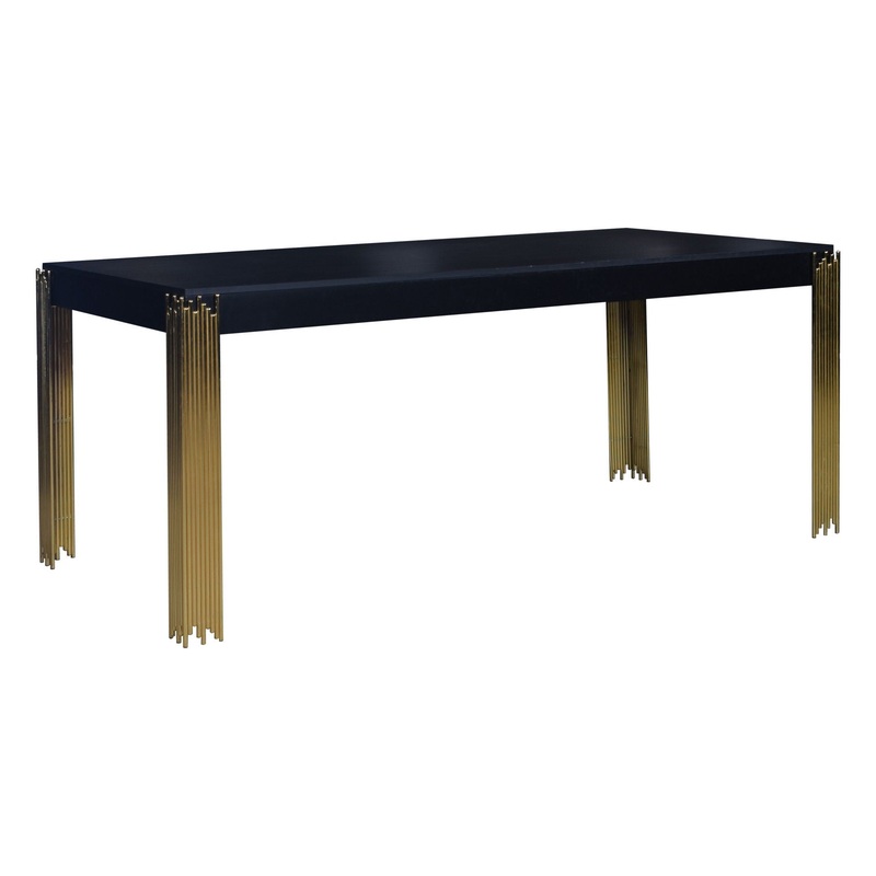 Empire – Rectangle Dining Table – Black