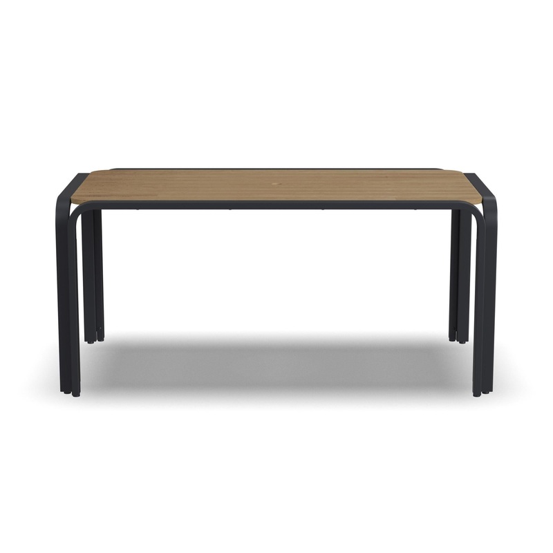 Finn – Rectangular Dining Table – Black