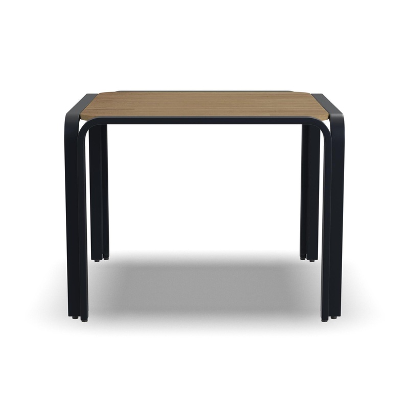 Finn – Square Dining Table – Black