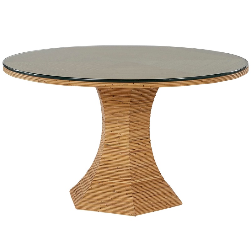 Getaway – Nantucket Round Dining Table – Light Brown