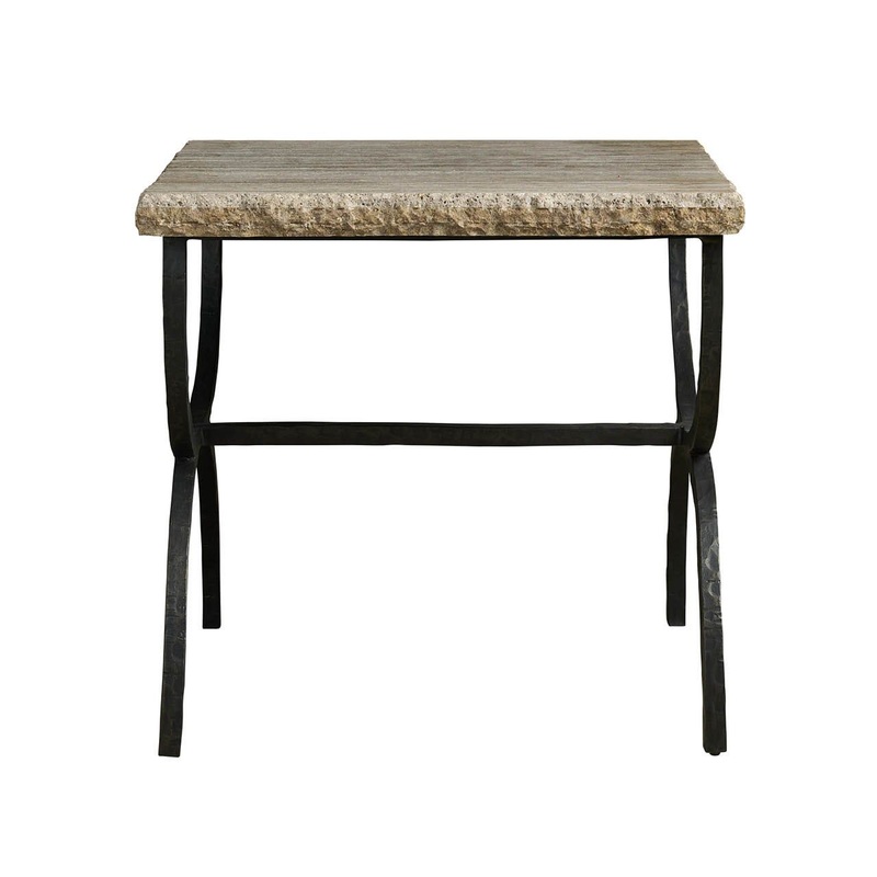 Griffith Park – End Table – Black / Gray