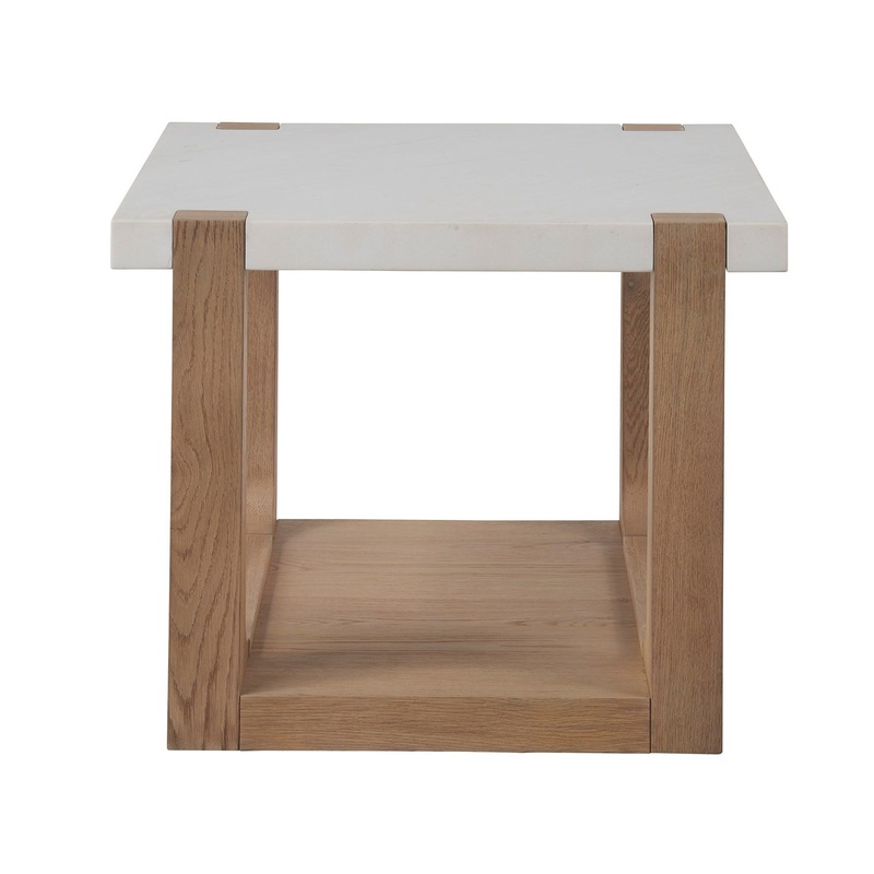 New Modern – Ellis End Table – White