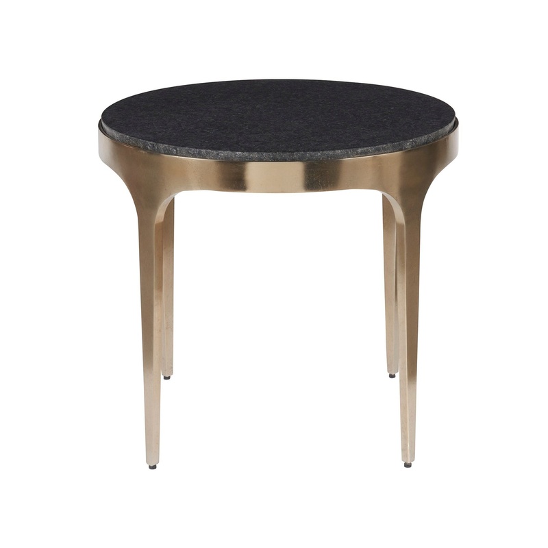 New Modern – Scarlett End Table – Bronze