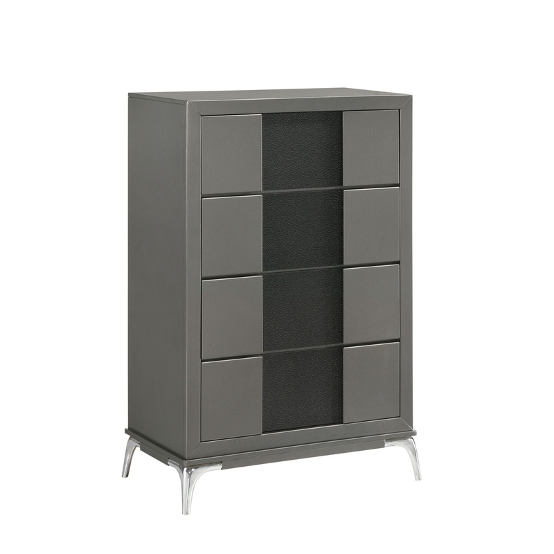 Nocturne – 4 Drawer Chest – Slate