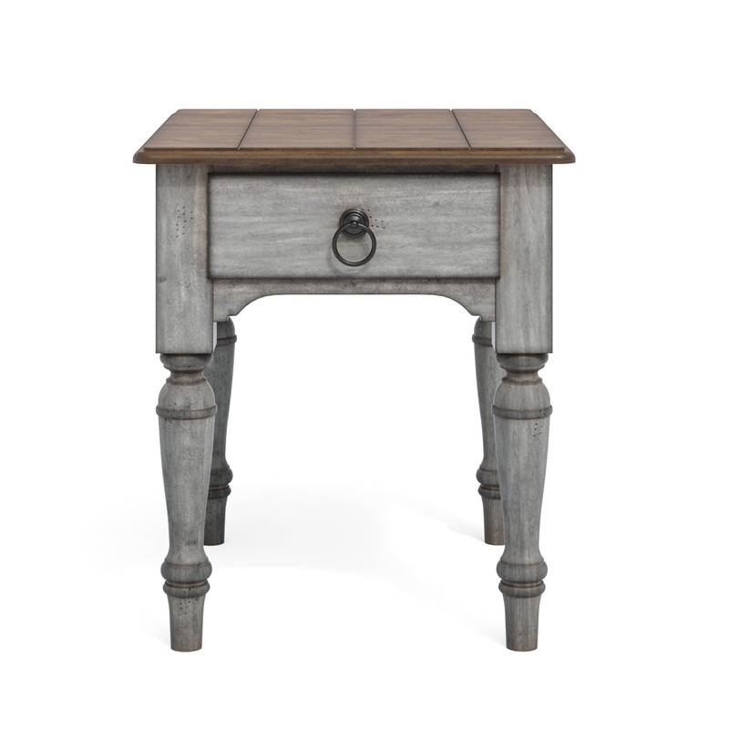 Plymouth – End Table – Gray