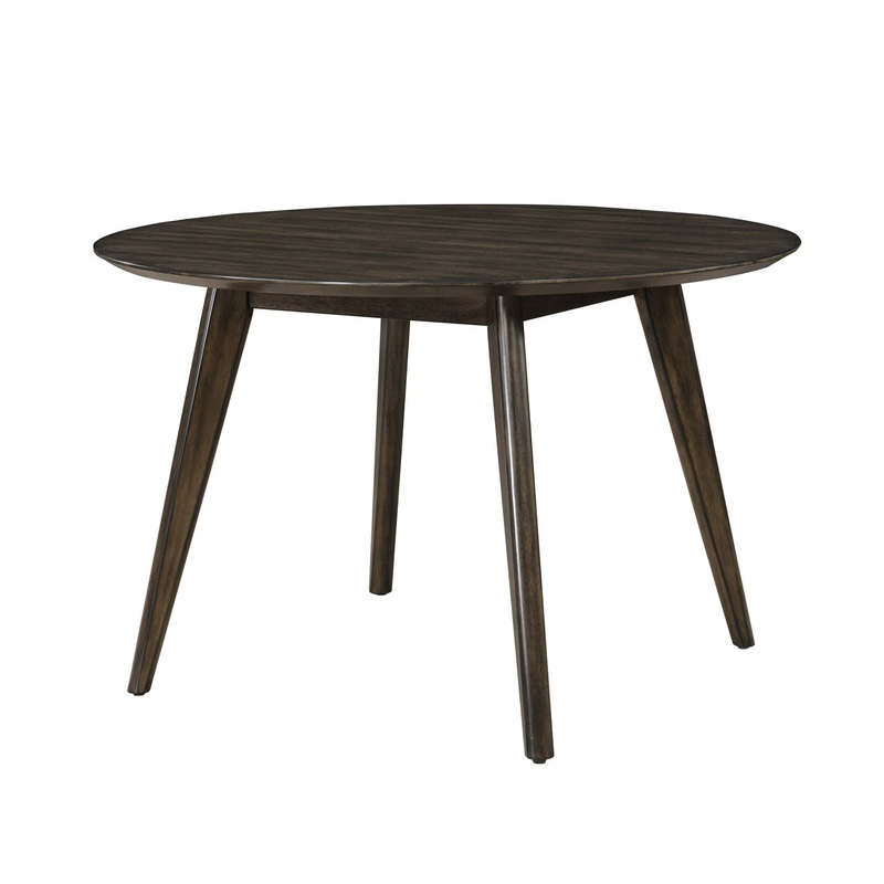 Rex – 48″ Round Dining Table – Walnut