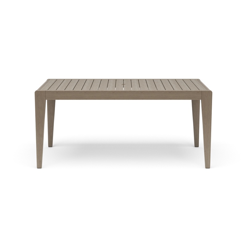 Sustain – Outdoor Dining Table – Wood – Gray