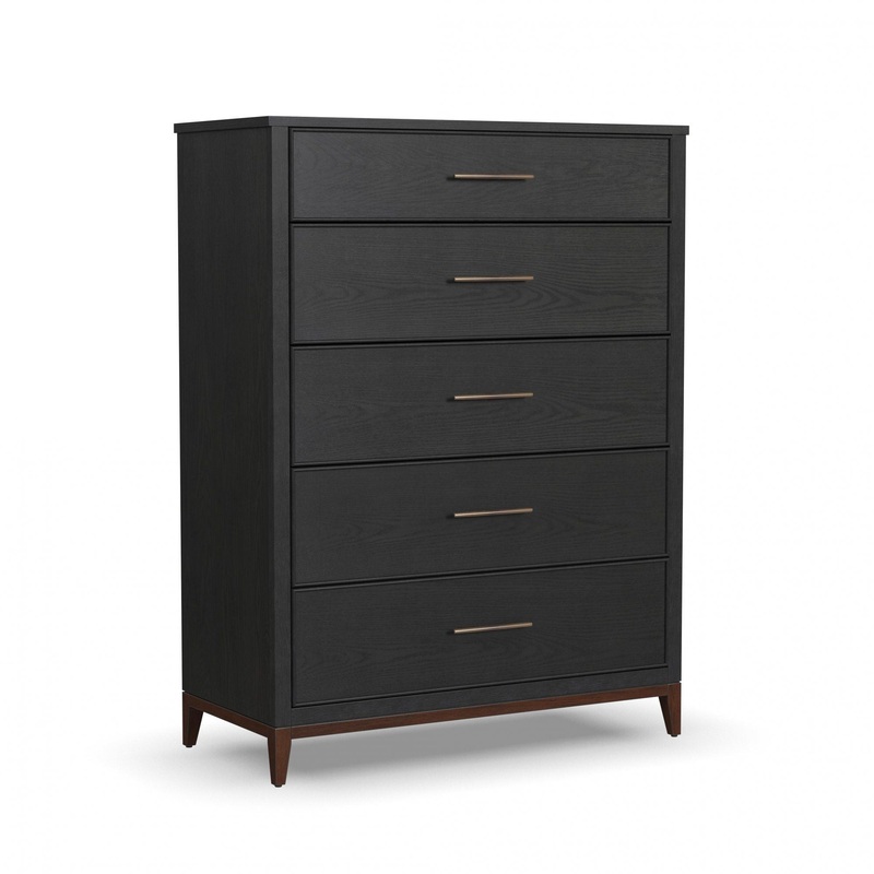 Waterfall – Drawer Chest – Black