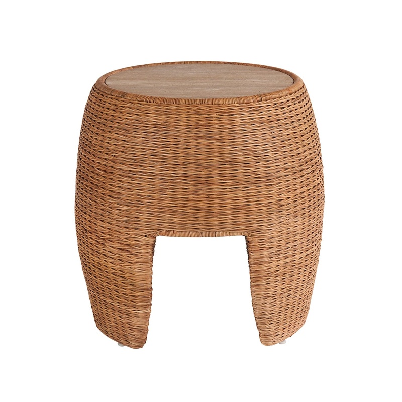 Weekender Coastal Living Home / Havasu – End Table – Light Brown