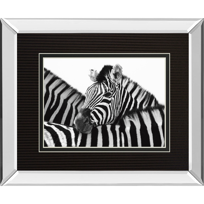 A Safe Place By Papiorek Mirrored Frame – Black