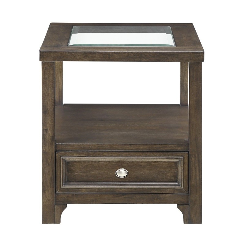 Auburn – End Table – Brown
