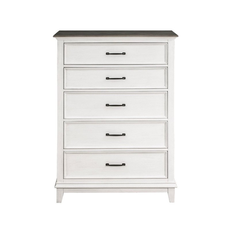 Chesterton – Chest – White / Brown