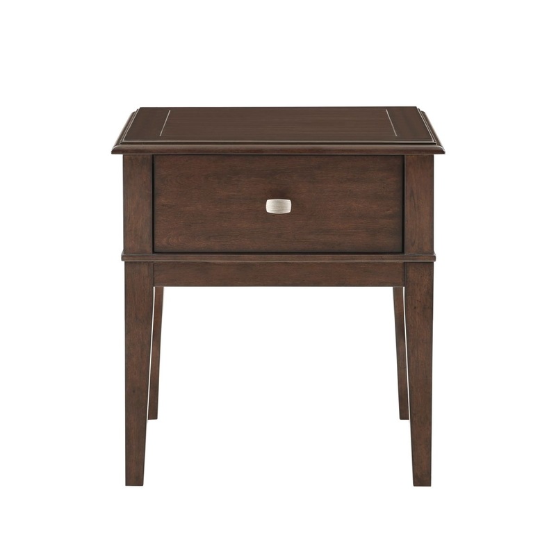 Claremore – End Table – Brown