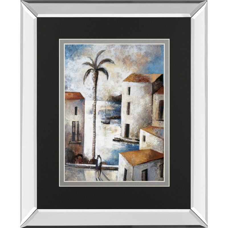 Contraluz By Lourengo D. Mirrored Frame – Gray