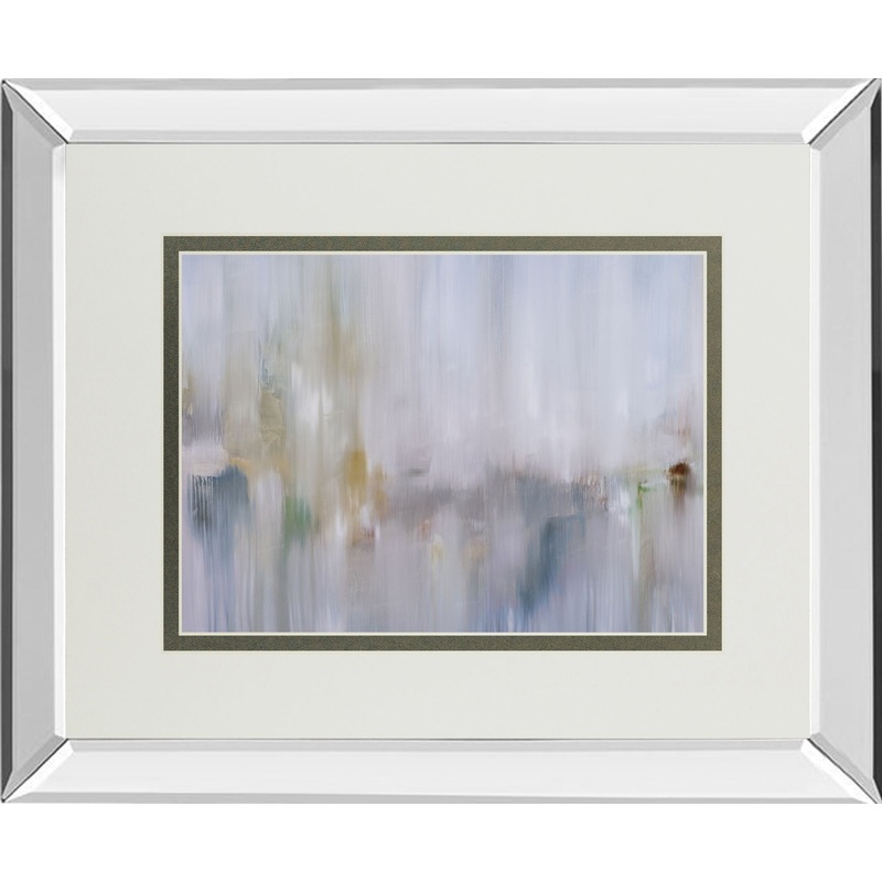 Infinite Reflections By Jacueline Ellens Mirrored Frame – Purple