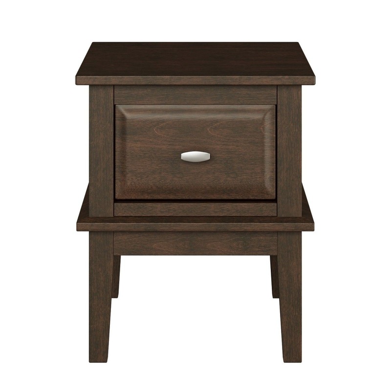 Minot – End Table – Brown