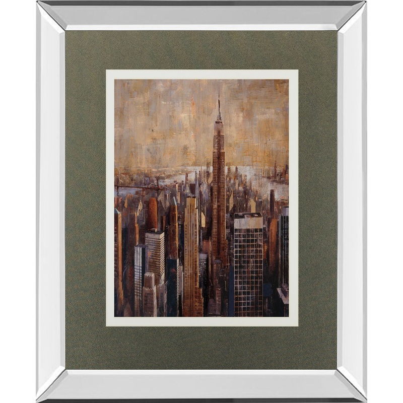 Sky’s The Limit By Bofarull M. Mirrored Frame – Light Brown