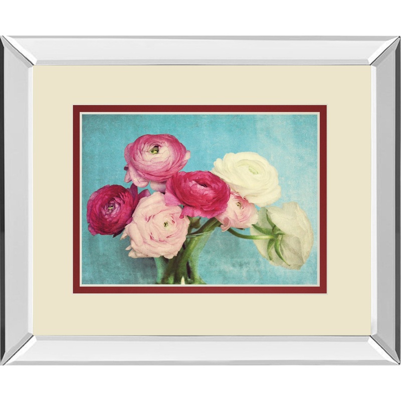 Summer Fun By Atria C. Mirrored Frame – Pink
