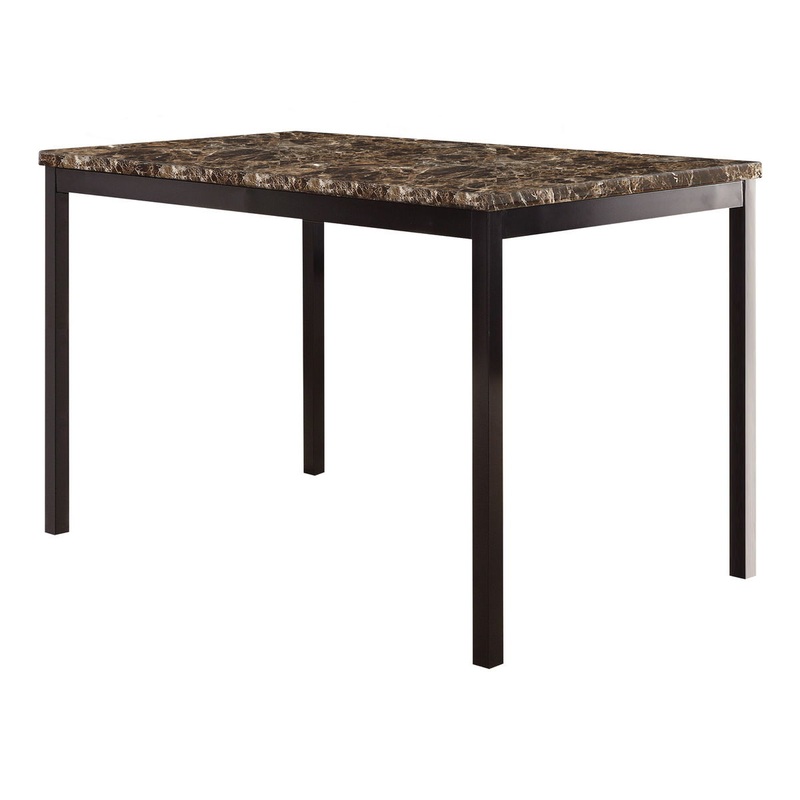 Tempe – Dining Table, Faux Marble Top