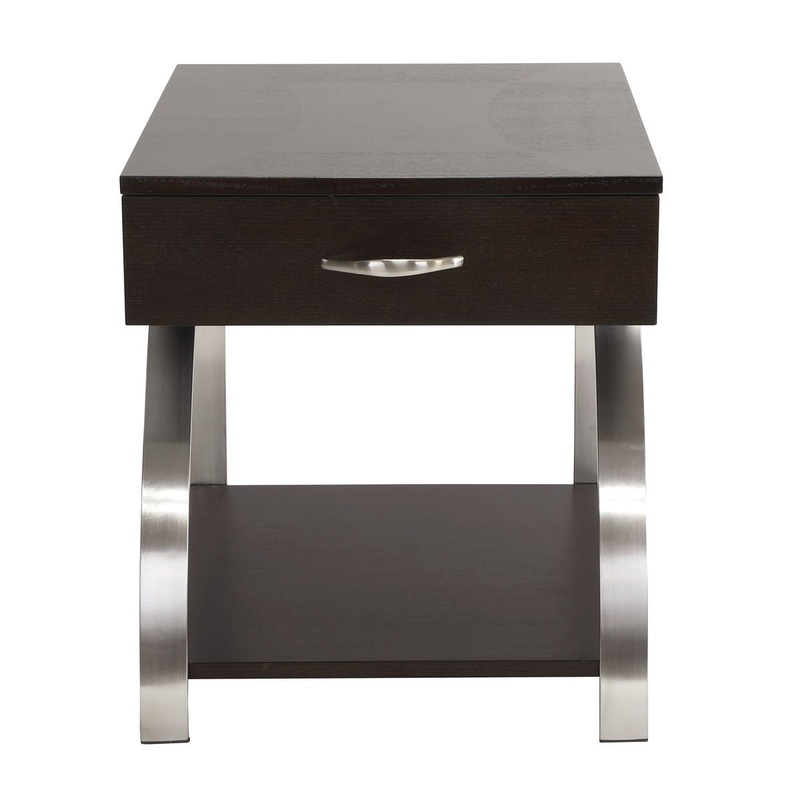 Tioga – End Table – Brown