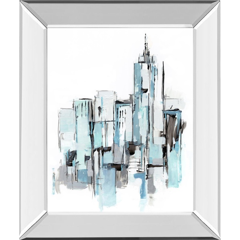 Blue City I By Ethan Harper – Light Blue