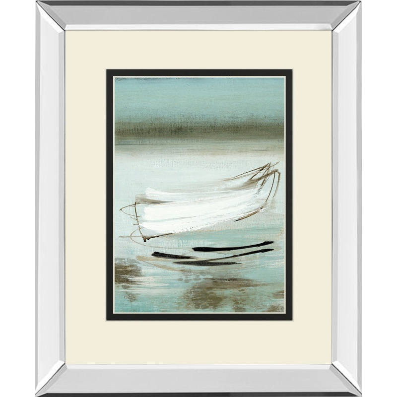 Canoe By Mcalpine H. Mirrored Frame – Blue