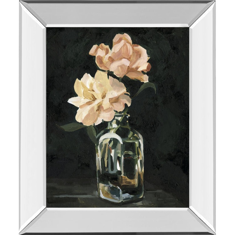 Dark Rose Arrangement II By Emma Caroline – Black
