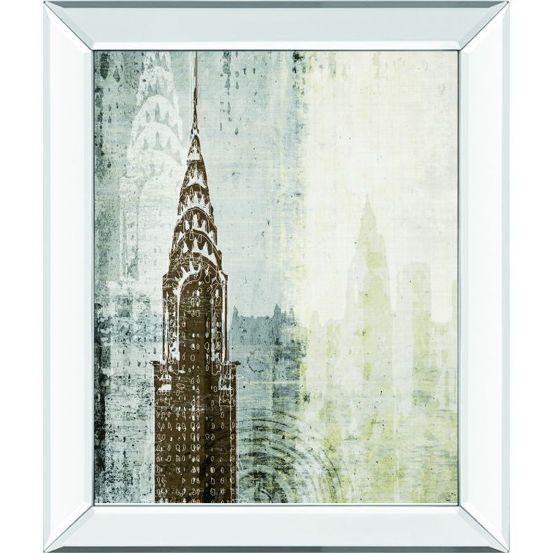 Edifioe I By Venter, T – Mirror Framed Print Wall Art – Gray
