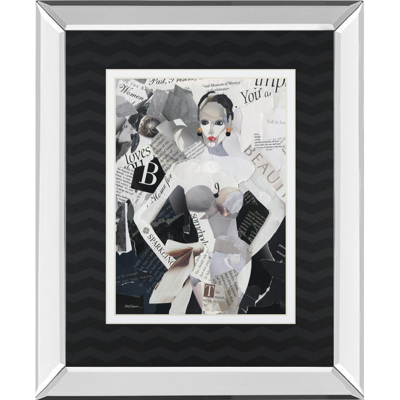 Fashion Mosaic I By Carol Robinson – Black