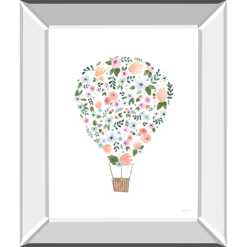 Lets Chase Rainbows VIII By Jenaya Jackson – Mirror Framed Print Wall Art – White