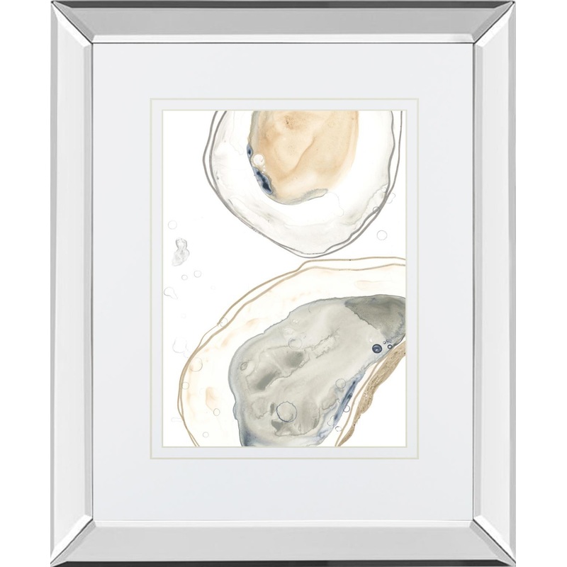 Ocean Oysters I By June Erica Vess – Light Blue