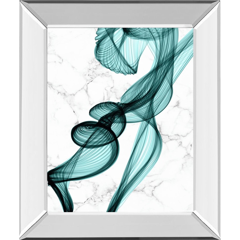 Teal Ribbons II By Irena Orlov – Green